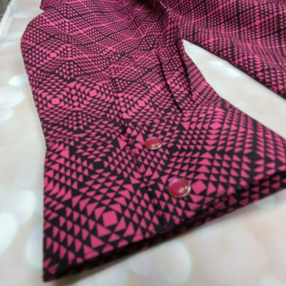 Wrangler Women’s Western Shirt 3XL Pink Black Breast Cancer Awareness Pearl Snap - Picture 6 of 11